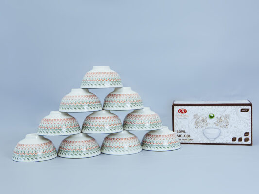 bộ chén sứ Minh Châu